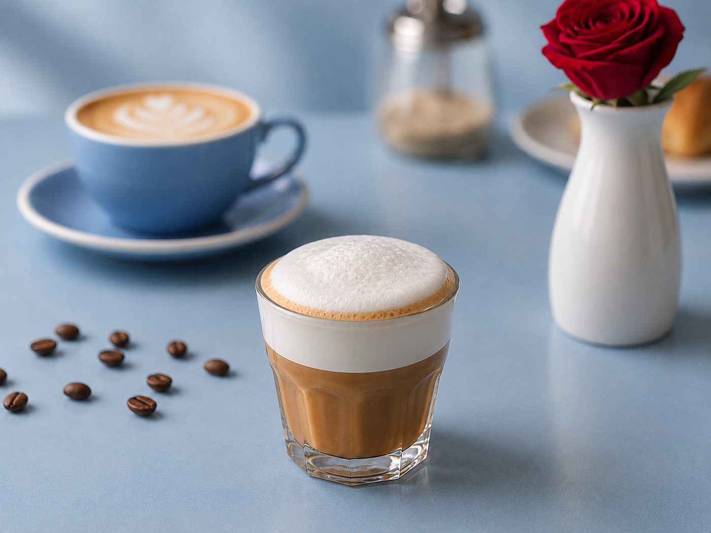 Cappuccino at Cachito Coffee Roasters Miami Beach
