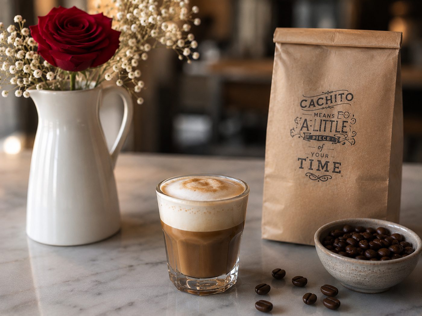 Double Espresso at Cachito Coffee Roasters Miami Beach