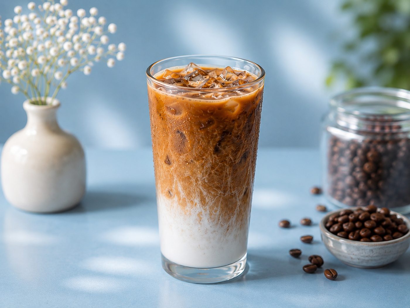 Iced Latte at Cachito Coffee Roasters Miami Beach