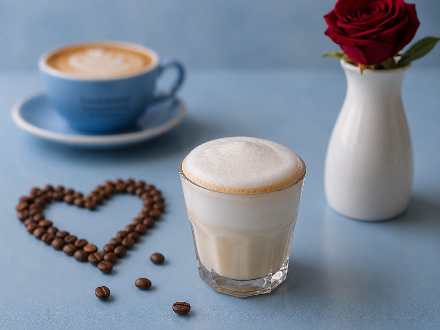 Latte at Cachito Coffee Roasters Miami Beach
