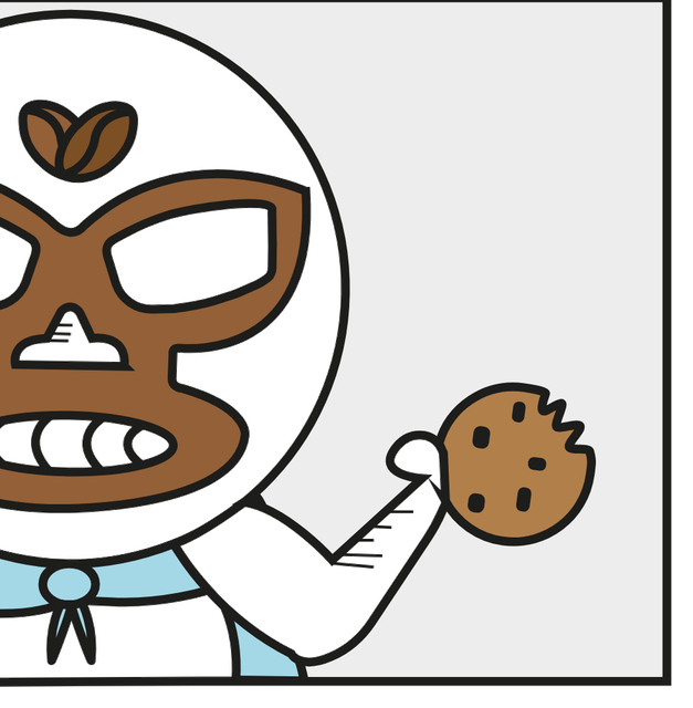 Cachito the luchador mascot